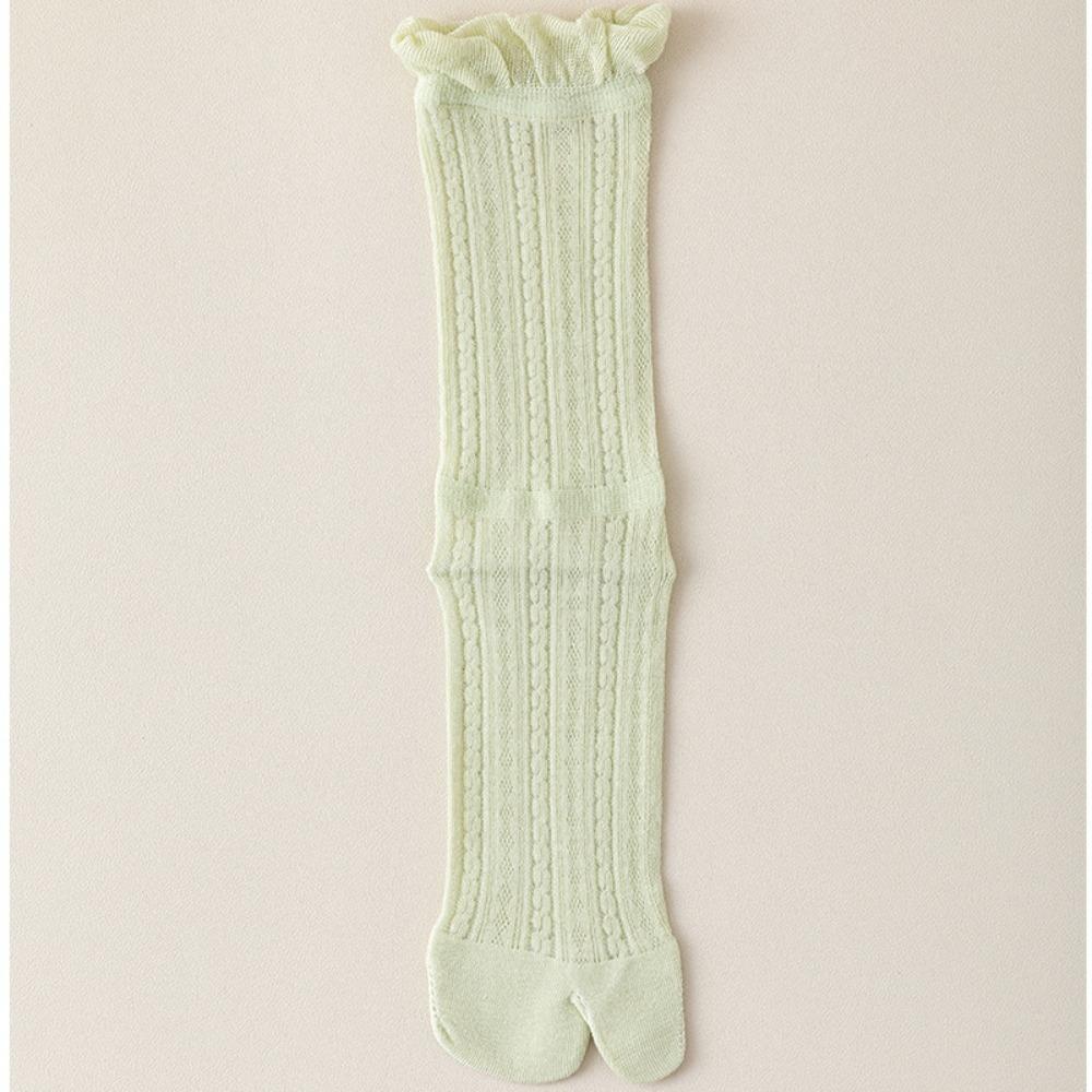 1Pair Harajuku Style Combed Cotton Split Toe Socks Thin Soft Breathable Two-Toed Socks Striped Mesh Socks Summer Woman One Size зелёный
1Pair Harajuku Style Combed Cotton Split Toe Socks Thin Soft Breathable Two-Toed Socks Striped Mesh Socks Summer Woman One Size зелёный