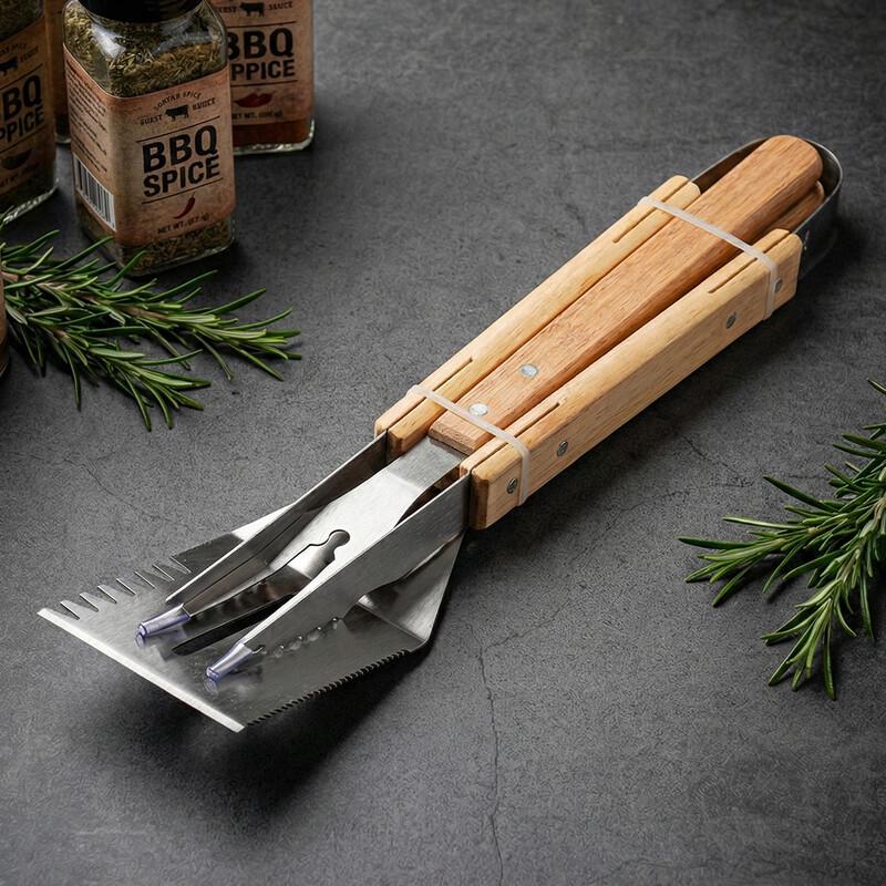 SMVP 3-Piece Stainless Steel BBQ Tool Set
SMVP 3-Piece Stainless Steel BBQ Tool Set