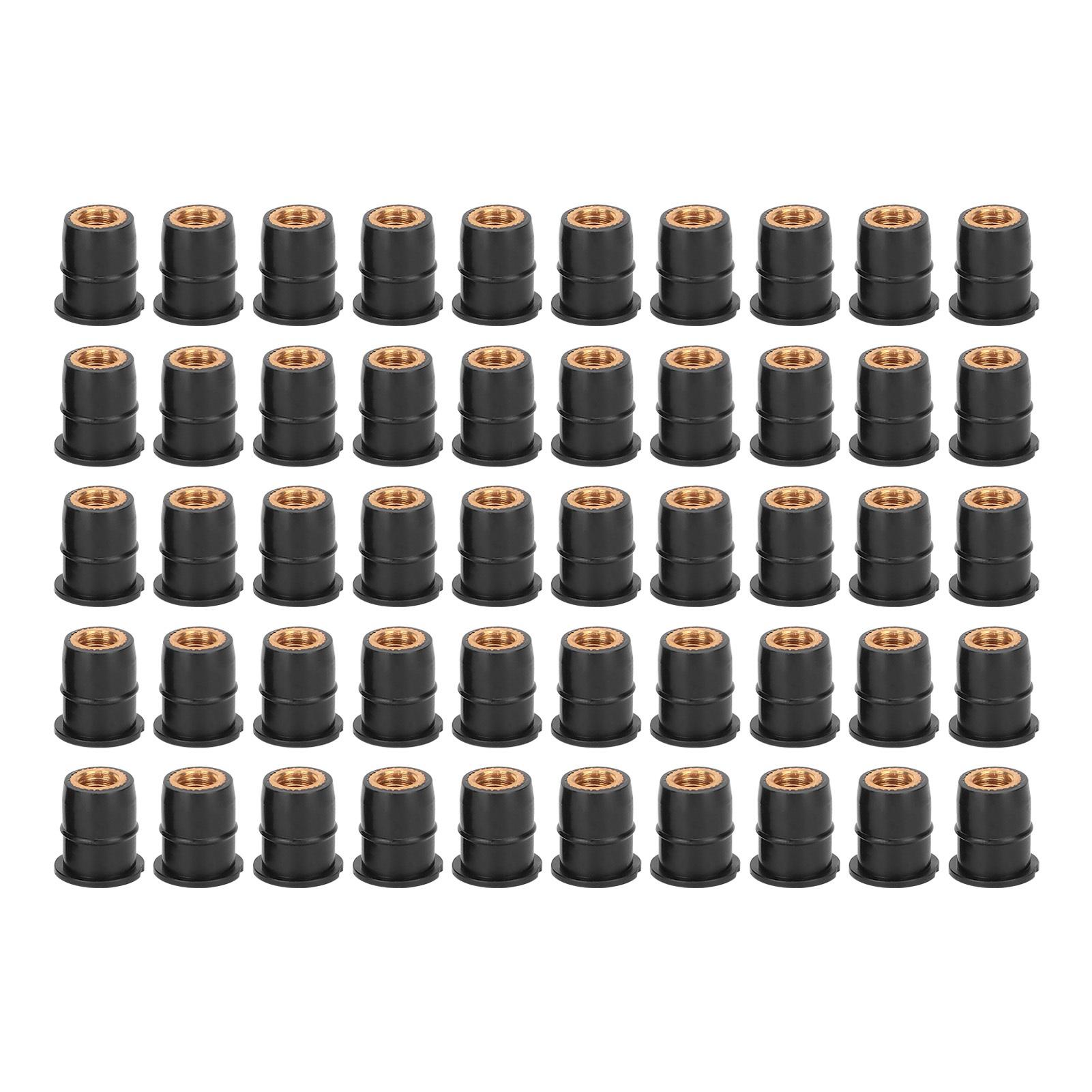 50PCS Well Nut Rubber M6x0.8mm Modification for Motorcycles ATVs Windscreens Body
50PCS Well Nut Rubber M6x0.8mm Modification for Motorcycles ATVs Windscreens Body
