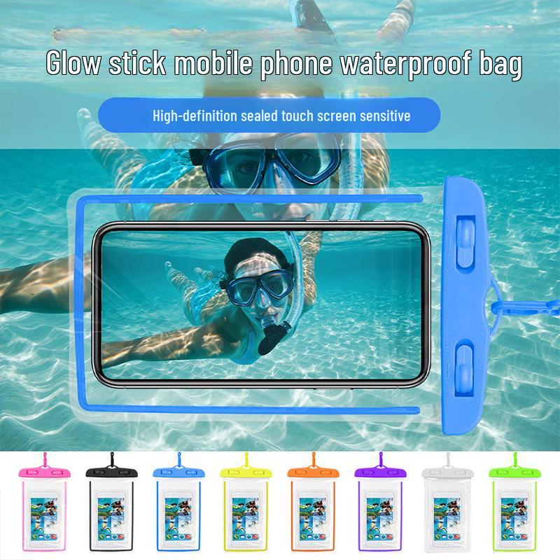 Флуоресцентный водонепроницаемый чехол для телефона из ПВХ с HD сенсорным экраном для плавания и дайвинга
Флуоресцентный водонепроницаемый чехол для телефона из ПВХ с HD сенсорным экраном для плавания и дайвинга