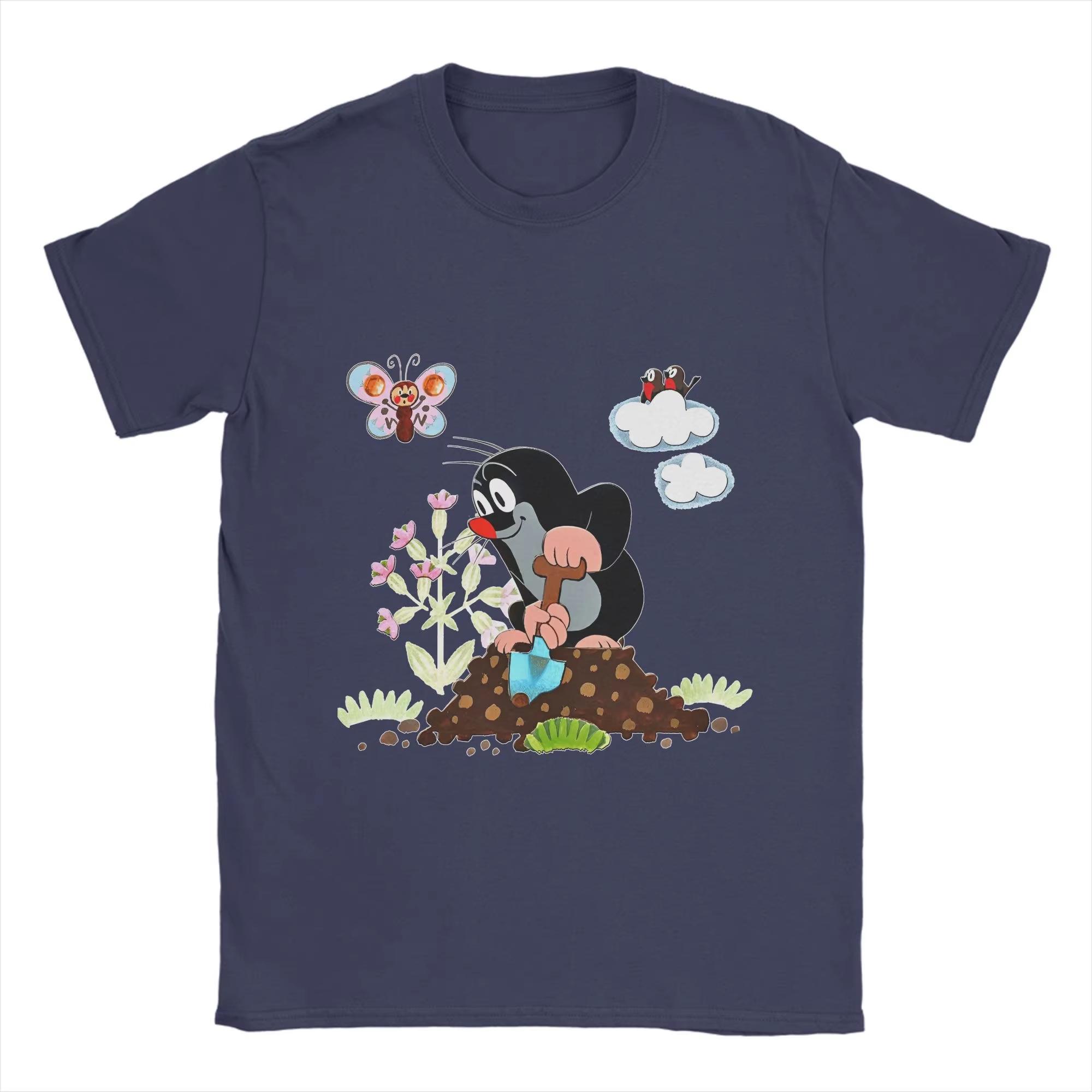 The Little Mole 100% Cotton T Shirt For Couple Summer Y2K Retro T-Shirts O Neck Fashion Tees Oversized Cheap Tops Cotton T-shirt 4XL
The Little Mole 100% Cotton T Shirt For Couple Summer Y2K Retro T-Shirts O Neck Fashion Tees Oversized Cheap Tops Cotton T-shirt 4XL