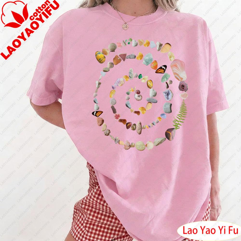 Nature Spiral Vintage 90s Graphic TShirt Retro Ocean Stones Gems Tee Boho Beach Art Shirt Sea Life Tops Coastal Naturecore Gift 4XL
Nature Spiral Vintage 90s Graphic TShirt Retro Ocean Stones Gems Tee Boho Beach Art Shirt Sea Life Tops Coastal Naturecore Gift 4XL