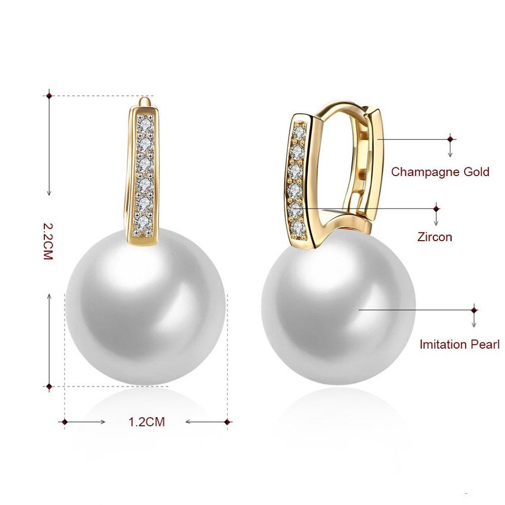 Chic Gold Pearl Stud Earrings With Diamonds Small Fragrance Light Luxury Creative Fashion Jewelry For Women шампанського
Chic Gold Pearl Stud Earrings With Diamonds Small Fragrance Light Luxury Creative Fashion Jewelry For Women шампанського