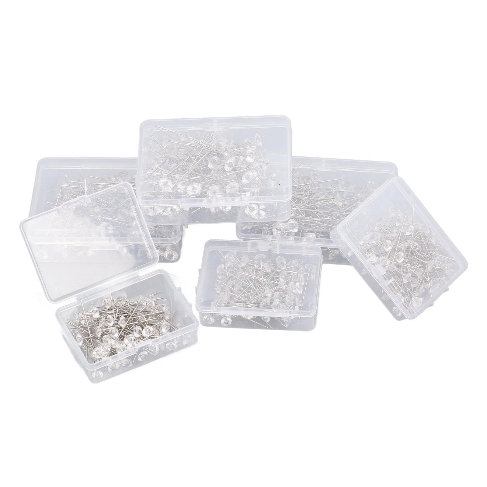 600 шт. швейных булавок 2 дюйма 1,5 дюйма длиной Прочные из нержавеющей стали с пластиковой головкой Прочные прямые булавки для
600 шт. швейных булавок 2 дюйма 1,5 дюйма длиной Прочные из нержавеющей стали с пластиковой головкой Прочные прямые булавки для