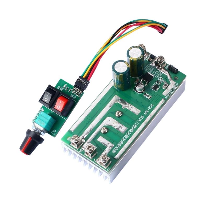 Powerful 750W Sensorless Brushless Motor Driver Board with Controller For DIY Projects Industrial Applications Up To 30V
Powerful 750W Sensorless Brushless Motor Driver Board with Controller For DIY Projects Industrial Applications Up To 30V