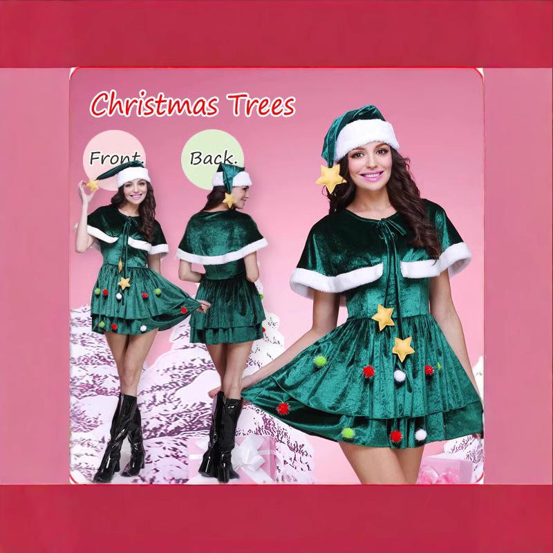 Рождественский костюм Костюм зеленой елки Косплей Рождественский костюм Взрослый костюм для вечеринки M
Рождественский костюм Костюм зеленой елки Косплей Рождественский костюм Взрослый костюм для вечеринки M