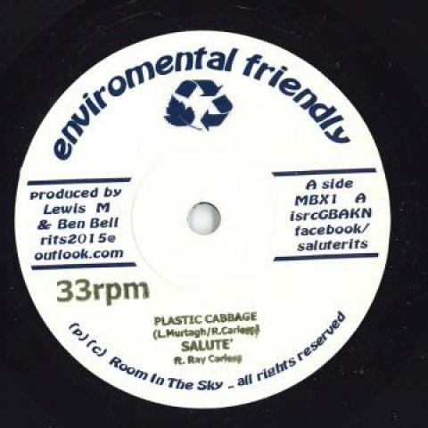 7inch Record SALUTE - Plastic Cabbage / Plastic Money; 80 MBX107 Enviromental Fr 2018 UK Reggae, Ska & Dub
7inch Record SALUTE - Plastic Cabbage / Plastic Money; 80 MBX107 Enviromental Fr 2018 UK Reggae, Ska & Dub