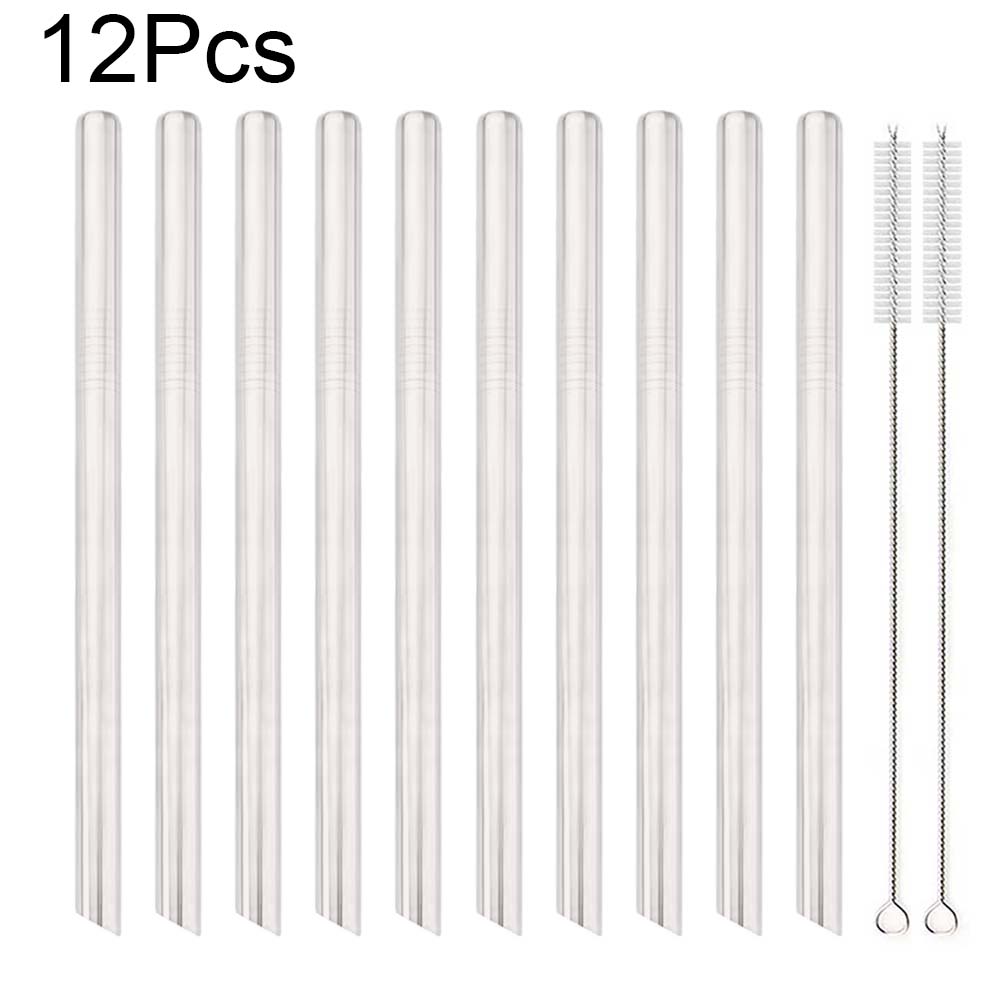 12Pcs Metal Drinking Straw Set Reusable 304 Straw Stainless Steel Straw Wide 12mm Pearl Milkshake Bubble Tea Straw With Brush срібний
12Pcs Metal Drinking Straw Set Reusable 304 Straw Stainless Steel Straw Wide 12mm Pearl Milkshake Bubble Tea Straw With Brush срібний