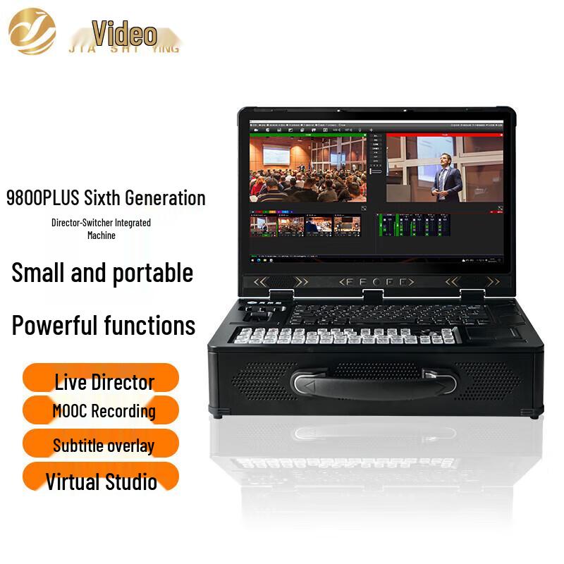 JiaShiYing 9800PLUS 6th Gen 4K HD Live Streaming Switcher
JiaShiYing 9800PLUS 6th Gen 4K HD Live Streaming Switcher