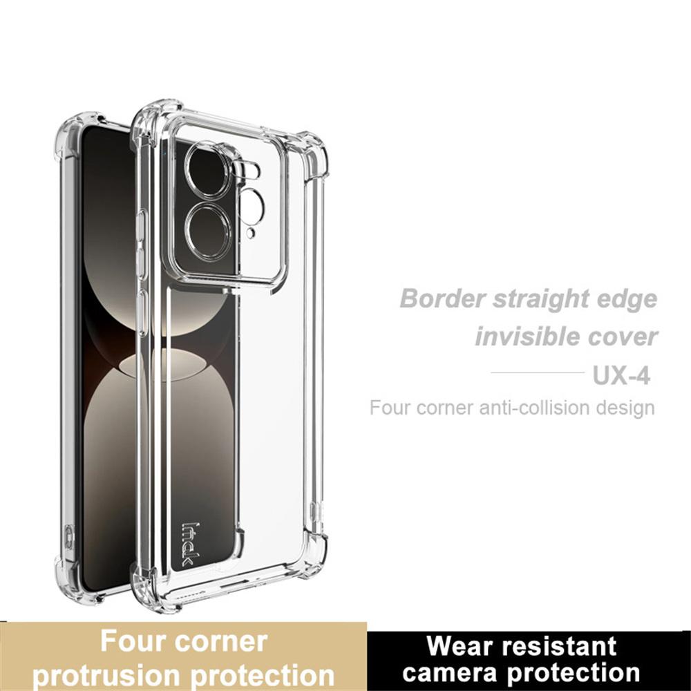 IMAK UX-4 Series For Realme GT 7 Pro 5G Case Straight Frame Four Corner Shockproof Clear TPU Cover As Shown A
IMAK UX-4 Series For Realme GT 7 Pro 5G Case Straight Frame Four Corner Shockproof Clear TPU Cover As Shown A