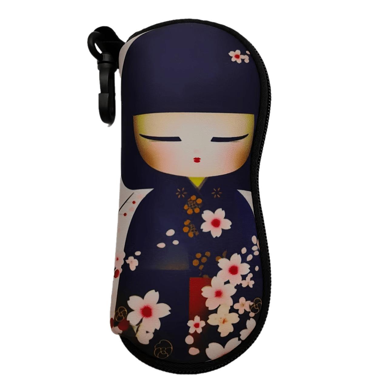 Japanese Style Kimono Girls Print Glasses Case Portable Travel Sunglasses Bag Soft Protective Eyeglass Pouch for Reading Glasses
Japanese Style Kimono Girls Print Glasses Case Portable Travel Sunglasses Bag Soft Protective Eyeglass Pouch for Reading Glasses