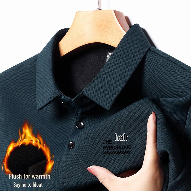 Men s Thick Plush Long-Sleeve Hoodie, Business Casual Lapel Polo, Mid-Age Base Layer Shirt 175/XL for 135-150 lbs
Men s Thick Plush Long-Sleeve Hoodie, Business Casual Lapel Polo, Mid-Age Base Layer Shirt 175/XL for 135-150 lbs
