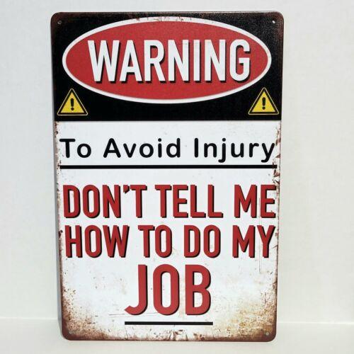 Warning Funny Avoid Injury Rustic Vintage Metal Tin Signs Man Cave GarageAluminum 30x40cm(11.8x15.7inch)
Warning Funny Avoid Injury Rustic Vintage Metal Tin Signs Man Cave GarageAluminum 30x40cm(11.8x15.7inch)