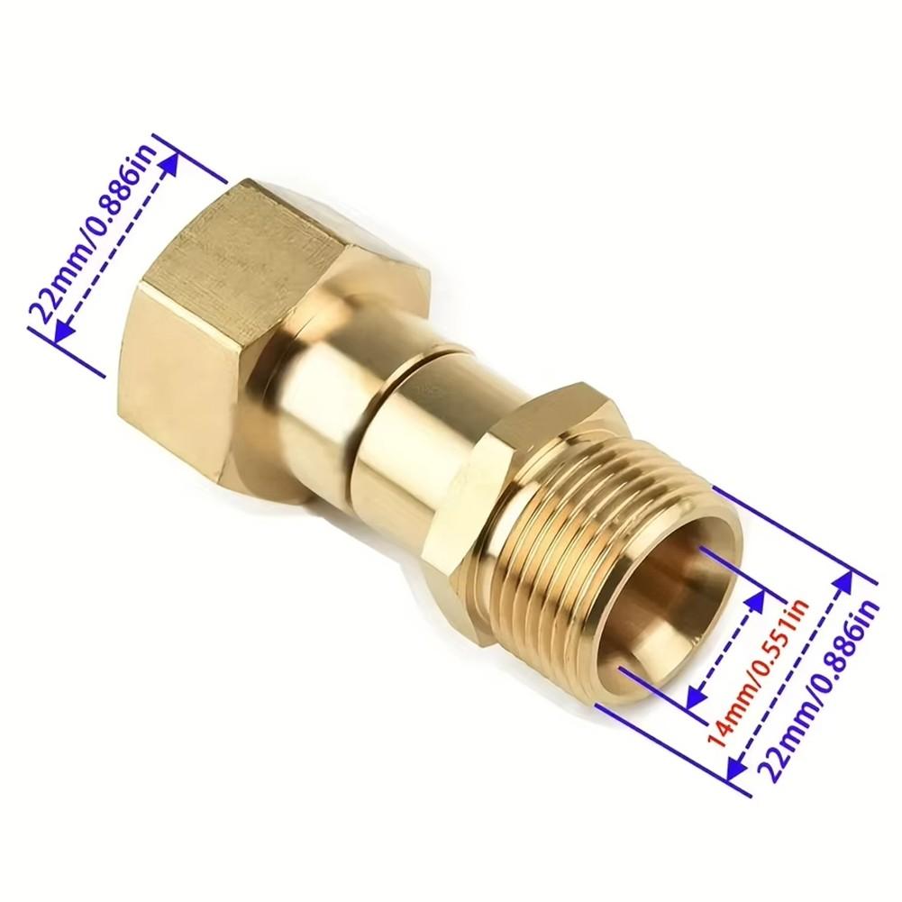 Car Washing Tool High Pressure Connector Rotary Adapter
Car Washing Tool High Pressure Connector Rotary Adapter