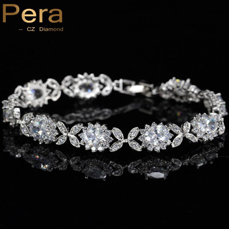 Pera Sweet 8 Color Options Fashion Ladies Jewerly Hot Pink Red Cubic Zirconia Crystal Oval Flower Charm Bracelet for Gift B073 білий
Pera Sweet 8 Color Options Fashion Ladies Jewerly Hot Pink Red Cubic Zirconia Crystal Oval Flower Charm Bracelet for Gift B073 білий