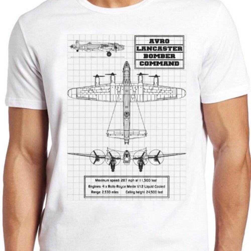 230GSM 100% Cotton T-Shirt Avro Lancaster T Shirt Bomber Plane Men Women Cool Gift Tee 390
230GSM 100% Cotton T-Shirt Avro Lancaster T Shirt Bomber Plane Men Women Cool Gift Tee 390