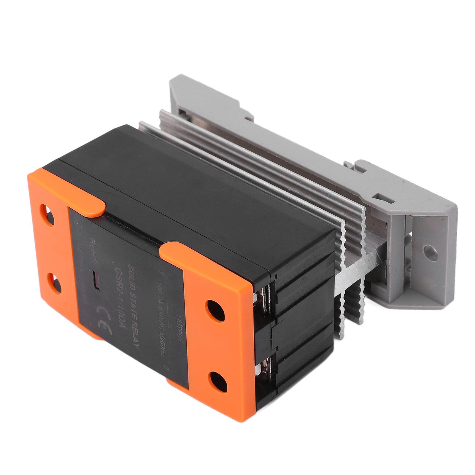 Small Solid State Relay DA Relay Module with Heat Sink DC 332V Input AC 24480V Output
Small Solid State Relay DA Relay Module with Heat Sink DC 332V Input AC 24480V Output