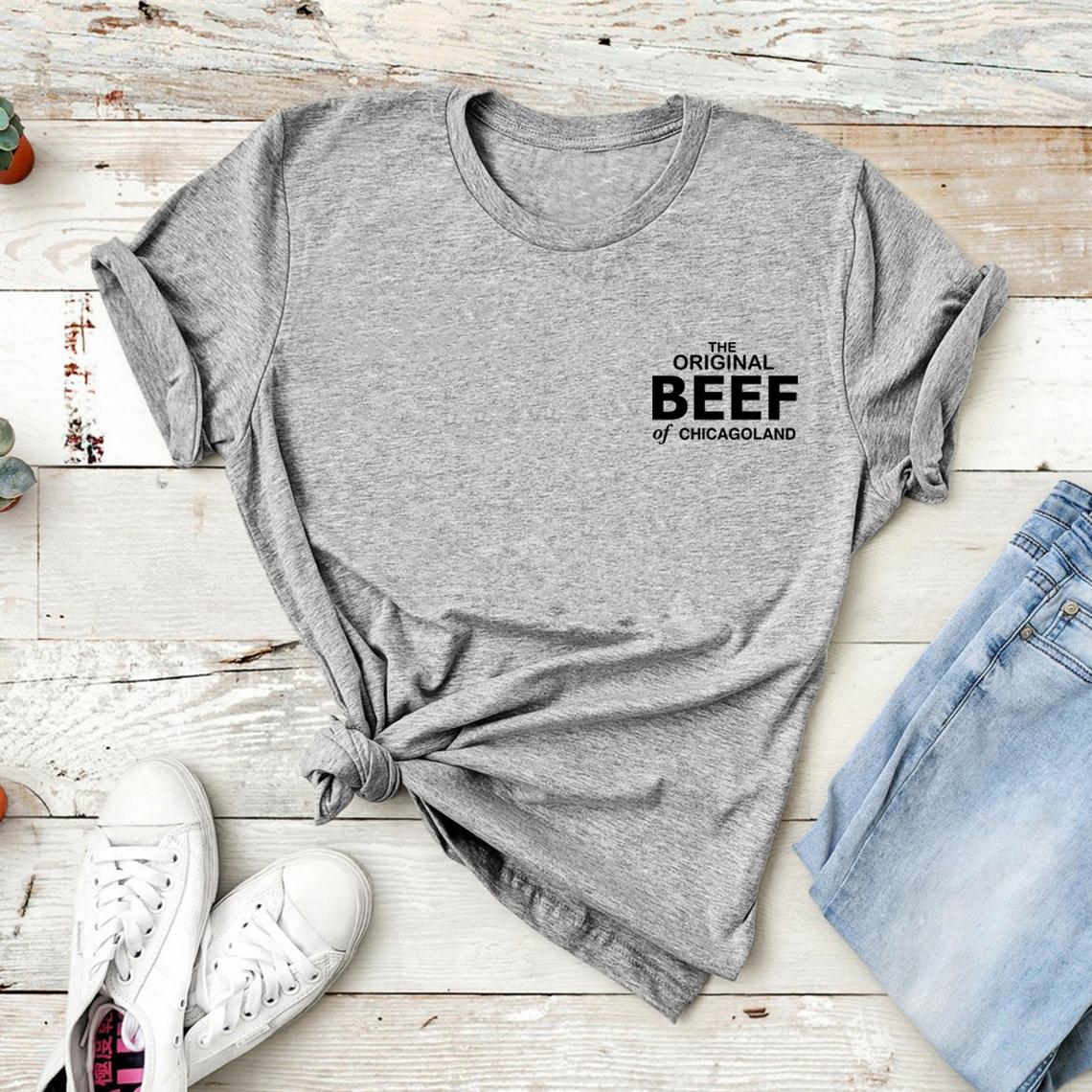 Оригінальна футболка Beef of Chicagoland Подарунок з телешоу Ведмідь Річі Кармі Футболка з коротким рукавом Унісекс Графічні футболки Вуличний одяг Топи M сірий колір
Оригінальна футболка Beef of Chicagoland Подарунок з телешоу Ведмідь Річі Кармі Футболка з коротким рукавом Унісекс Графічні футболки Вуличний одяг Топи M сірий колір