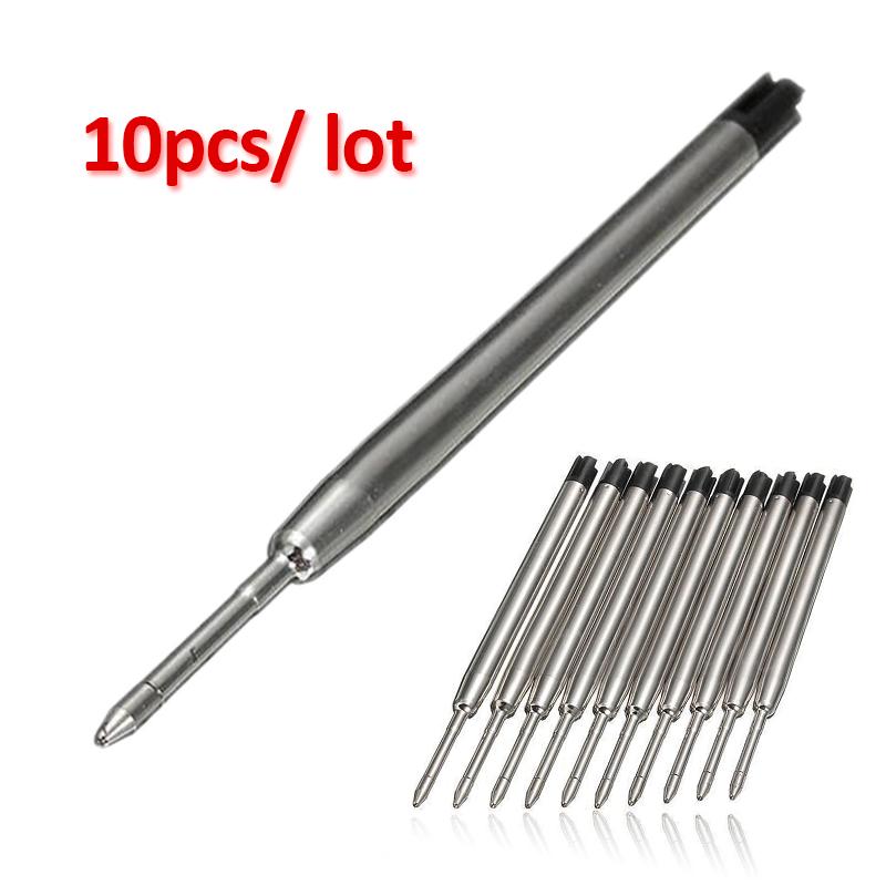 Pdtoweb 10шт черная шариковая ручка с чернилами для тонкой точки среднего размера для стиля Parker