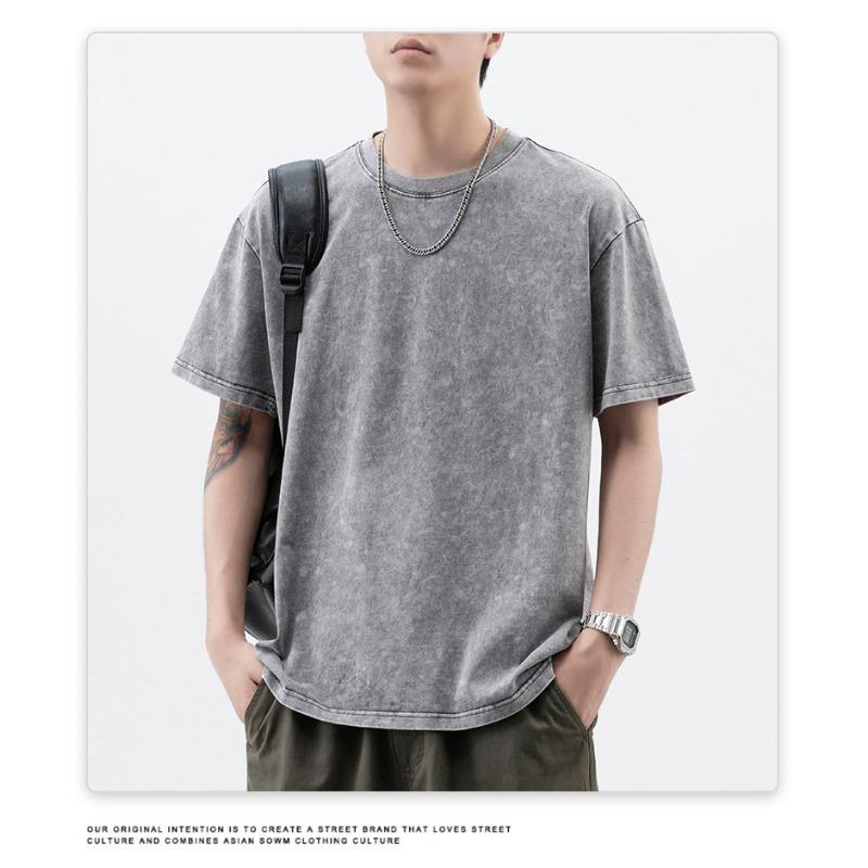 Summer American High-density Knitted Loose Pure Version Men s T-shirt Short-sleeved 3XL
Summer American High-density Knitted Loose Pure Version Men s T-shirt Short-sleeved 3XL