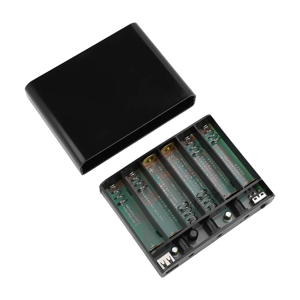 5V 9V 12V Output 6x18650 Battery UPS Uninterrupted Power Supply DIY Power Bank Box for House Router Cellphone Tablet Modem
5V 9V 12V Output 6x18650 Battery UPS Uninterrupted Power Supply DIY Power Bank Box for House Router Cellphone Tablet Modem