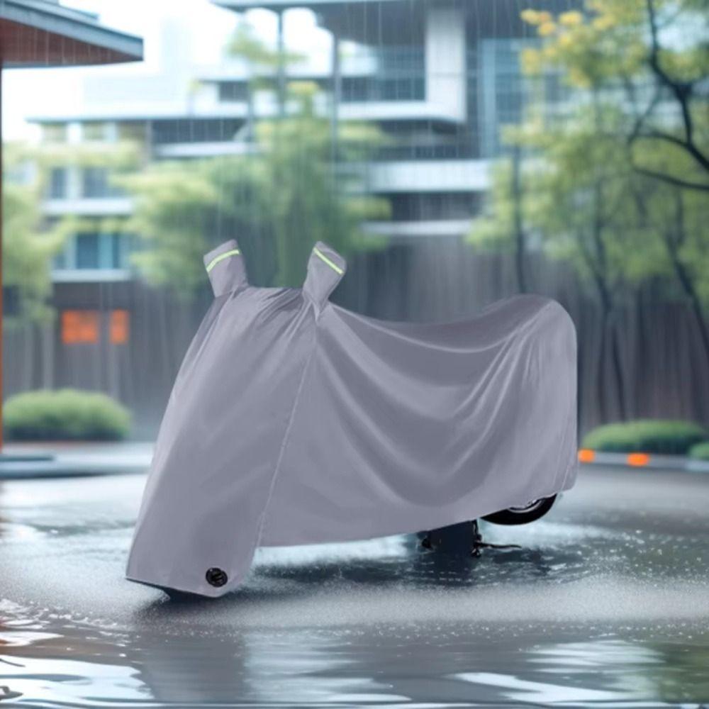 Reflective Strap Motorcycle Raincoat Single Double Person Cycling Rain Jacket Suit Men XL сірий
Reflective Strap Motorcycle Raincoat Single Double Person Cycling Rain Jacket Suit Men XL сірий
