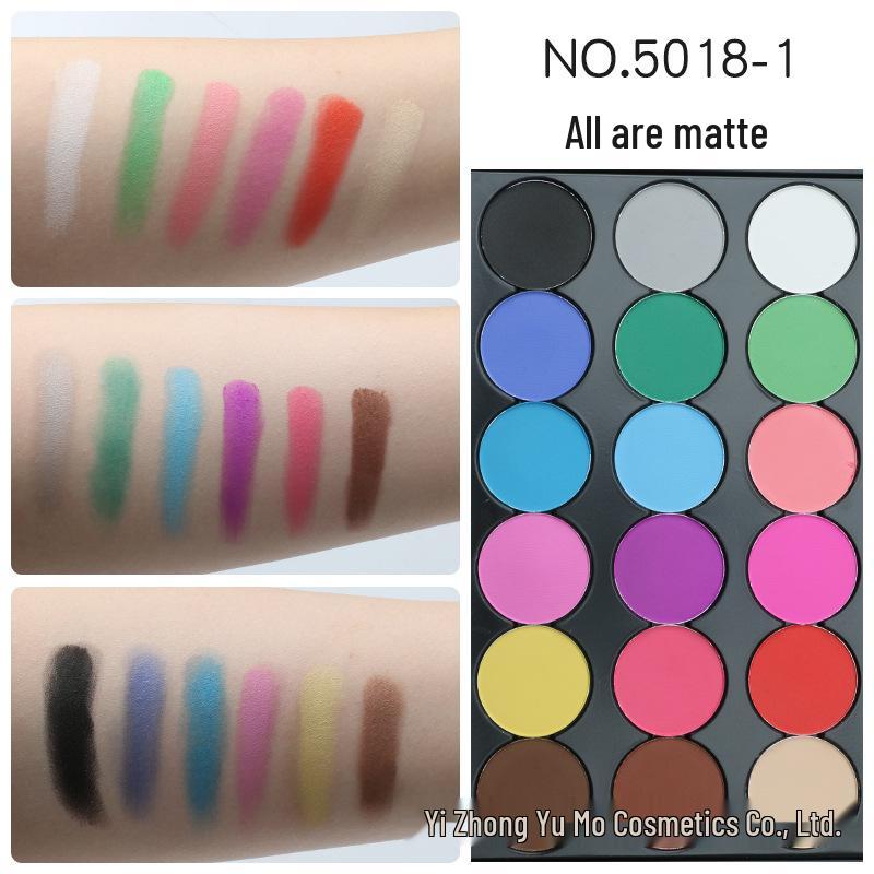 Carmela 18-Color Earth Tone Eyeshadow Palette: Pearlescent & Matte for Professional Makeup Artists 81g
Carmela 18-Color Earth Tone Eyeshadow Palette: Pearlescent & Matte for Professional Makeup Artists 81g
