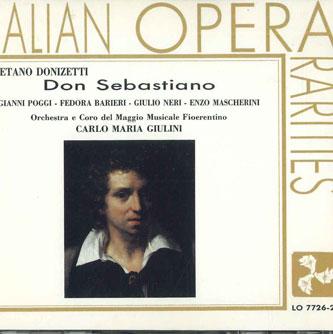 CD CARLO MARIA GIULINI - Donizetti / Don Sebastiano LO772628 ITALIAN OPERA R Italy Classical Used
CD CARLO MARIA GIULINI - Donizetti / Don Sebastiano LO772628 ITALIAN OPERA R Italy Classical Used
