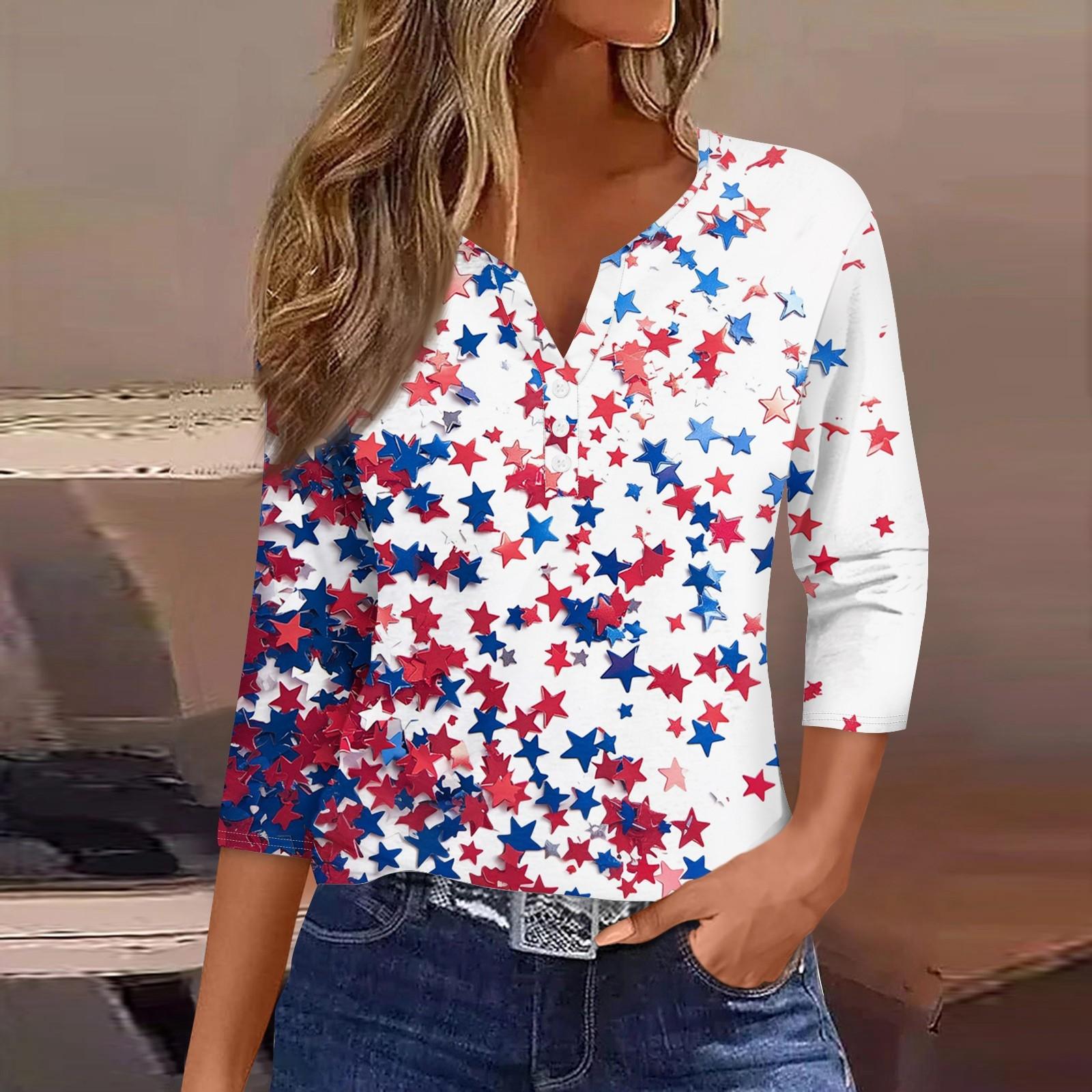 Жен. Футболка С принтом Пуговицы Рукав 3/4 Повседневные Выходные Мода Классический Классический V-образный вырез Обычный Верх M белый
Жен. Футболка С принтом Пуговицы Рукав 3/4 Повседневные Выходные Мода Классический Классический V-образный вырез Обычный Верх M белый