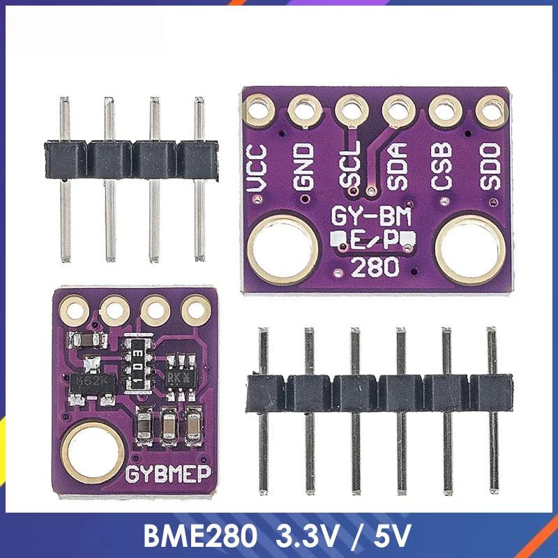 BME280 3.3V 5V Digital Sensor Temperature Humidity Barometric Pressure Sensor Module I2C SPI 1.8-5V BME280 Sensor Module
BME280 3.3V 5V Digital Sensor Temperature Humidity Barometric Pressure Sensor Module I2C SPI 1.8-5V BME280 Sensor Module