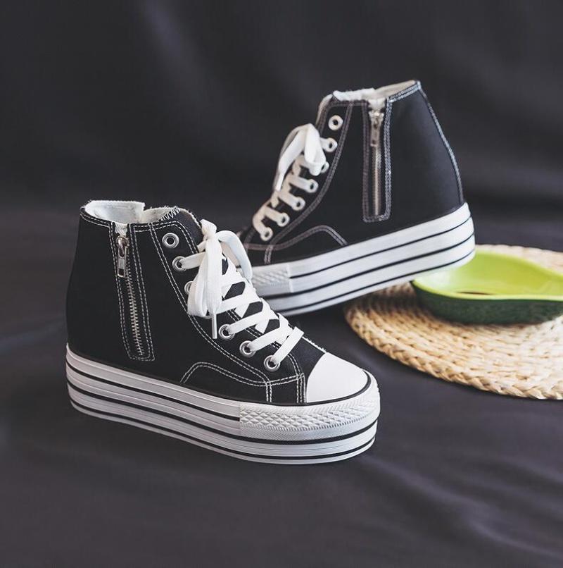 Женские парусиновые туфли на плоской подошве Новые весенне-осенние двусторонние туфли на молнии в корейском стиле, универсальные кроссовки на толстой подошве 40
Женские парусиновые туфли на плоской подошве Новые весенне-осенние двусторонние туфли на молнии в корейском стиле, универсальные кроссовки на толстой подошве 40