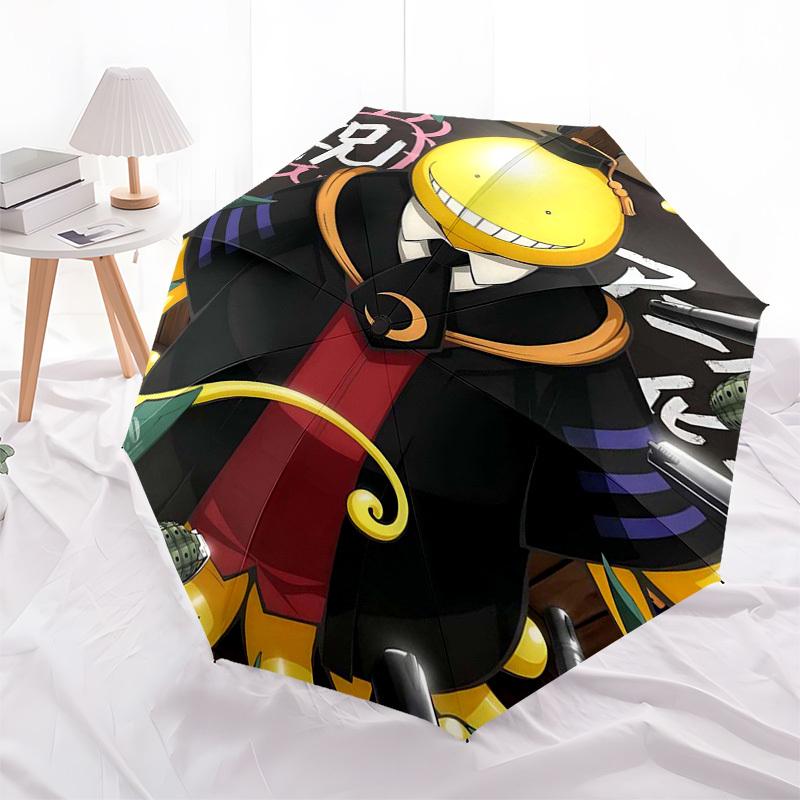 1pc Assassination Classroom Korosensei Outdoor Umbrella - Automatic Opening/Closing, Portable 3-Fold Design, Iron Frame, Festival Gift for Fans, Trave
1pc Assassination Classroom Korosensei Outdoor Umbrella - Automatic Opening/Closing, Portable 3-Fold Design, Iron Frame, Festival Gift for Fans, Trave