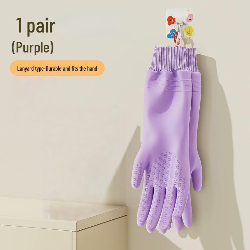 Women s Threaded Mouth Dishwashing Gloves - Durable, Thickened, Waterproof Rubber for Kitchen, Laundry, Cooking, and Cleaning, with Plush Lining. One Size
Women s Threaded Mouth Dishwashing Gloves - Durable, Thickened, Waterproof Rubber for Kitchen, Laundry, Cooking, and Cleaning, with Plush Lining. One Size