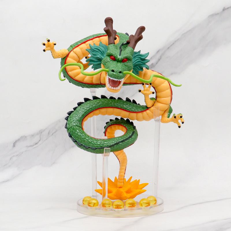 Dragon Ball Shenron Summoning Figurine: Small Green Dragon with Base for PC Case Decoration.
Dragon Ball Shenron Summoning Figurine: Small Green Dragon with Base for PC Case Decoration.