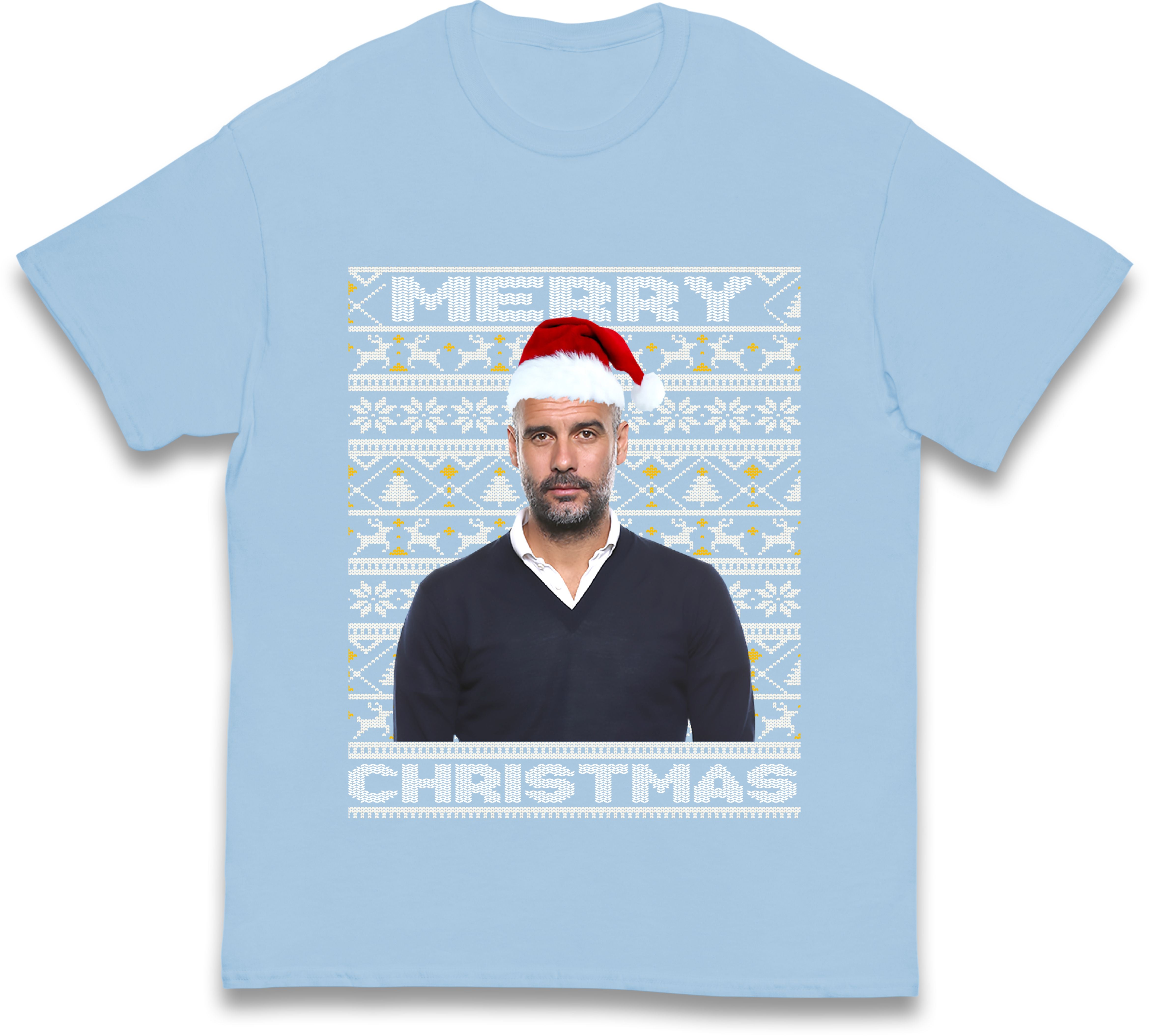 Pep Guardiola Christmas Football Kids T Shirt Manchester City FC Top 100
Pep Guardiola Christmas Football Kids T Shirt Manchester City FC Top 100