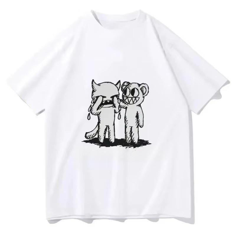 New Summer Trendy Brand Letter Pure Cotton Printing Men s and Women s Loose Short Sleeves Couple Crew Neck Short Sleeves S
New Summer Trendy Brand Letter Pure Cotton Printing Men s and Women s Loose Short Sleeves Couple Crew Neck Short Sleeves S