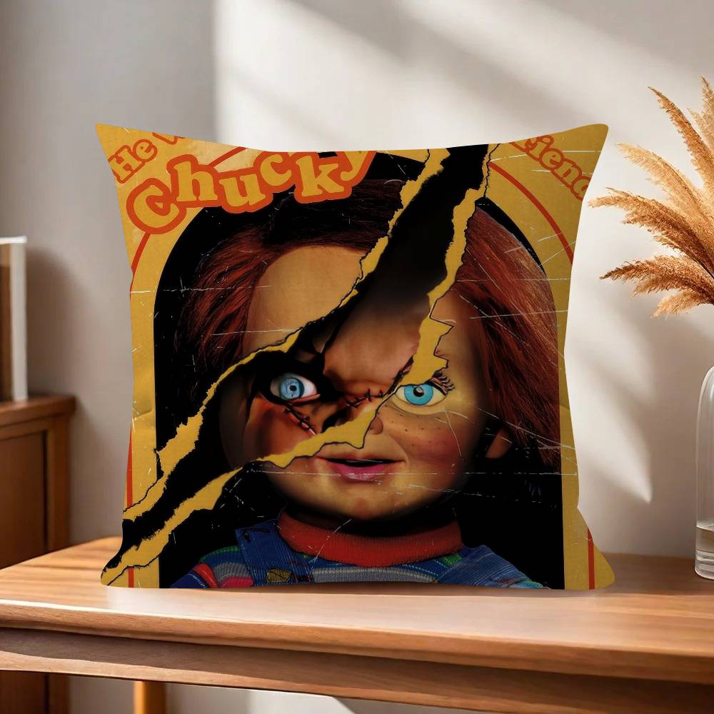 Classic Chucky Horror Movie Pillow Cover for Bedroom Room and Living Room Sofa Decorative Cushion Cover 30x30cm
Classic Chucky Horror Movie Pillow Cover for Bedroom Room and Living Room Sofa Decorative Cushion Cover 30x30cm