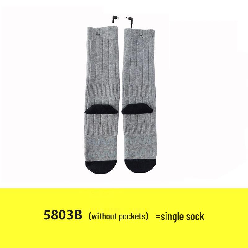 Adjustable Temperature-Control Heated Winter Socks - Washable and Cold-Proof for Outdoor Use One size 35-43
Adjustable Temperature-Control Heated Winter Socks - Washable and Cold-Proof for Outdoor Use One size 35-43