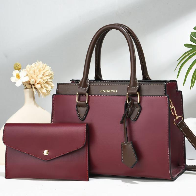 Women s bags, high-end contrasting colors, splicing, mother and child shoulder messenger bags, trendy commuter bags length 30 width 12 height 21 handbag 13cm бордовий
Women s bags, high-end contrasting colors, splicing, mother and child shoulder messenger bags, trendy commuter bags length 30 width 12 height 21 handbag 13cm бордовий