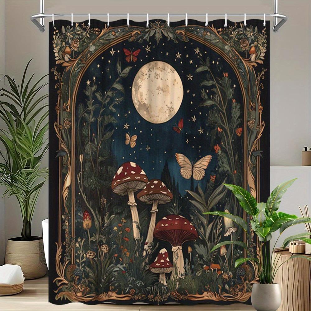 Shining Moon And Stars Shower Curtain Washable Dirt-Resistant Shower Head Waterproof Polyester Bath Curtain For Home Decor W60H190(CM)-1 Pcs
Shining Moon And Stars Shower Curtain Washable Dirt-Resistant Shower Head Waterproof Polyester Bath Curtain For Home Decor W60H190(CM)-1 Pcs