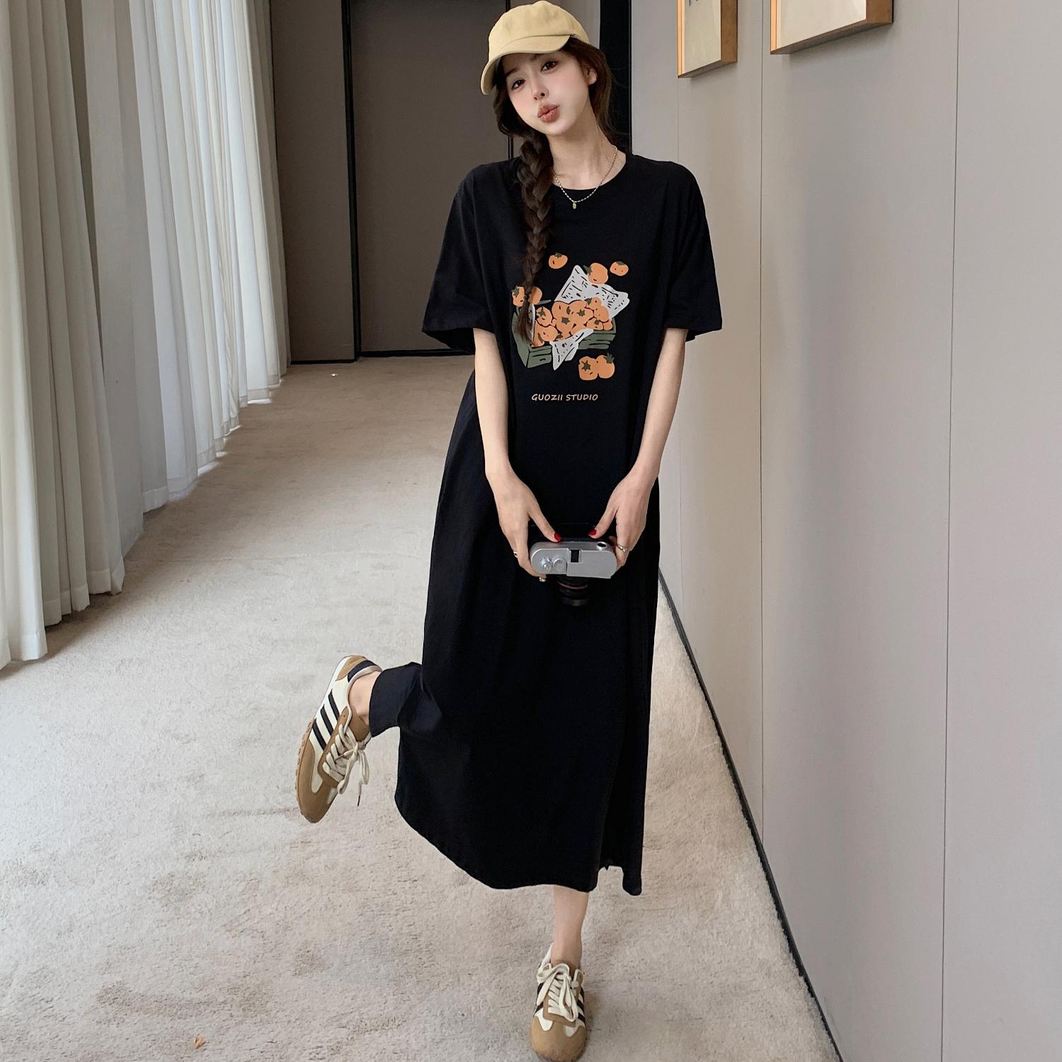 DIMANAF 2025 Summer Plus Size Dress Women Casual Vintage Cotton Long Dress Loose Basic Printing Short Sleeve Dress 4XL чёрный
DIMANAF 2025 Summer Plus Size Dress Women Casual Vintage Cotton Long Dress Loose Basic Printing Short Sleeve Dress 4XL чёрный