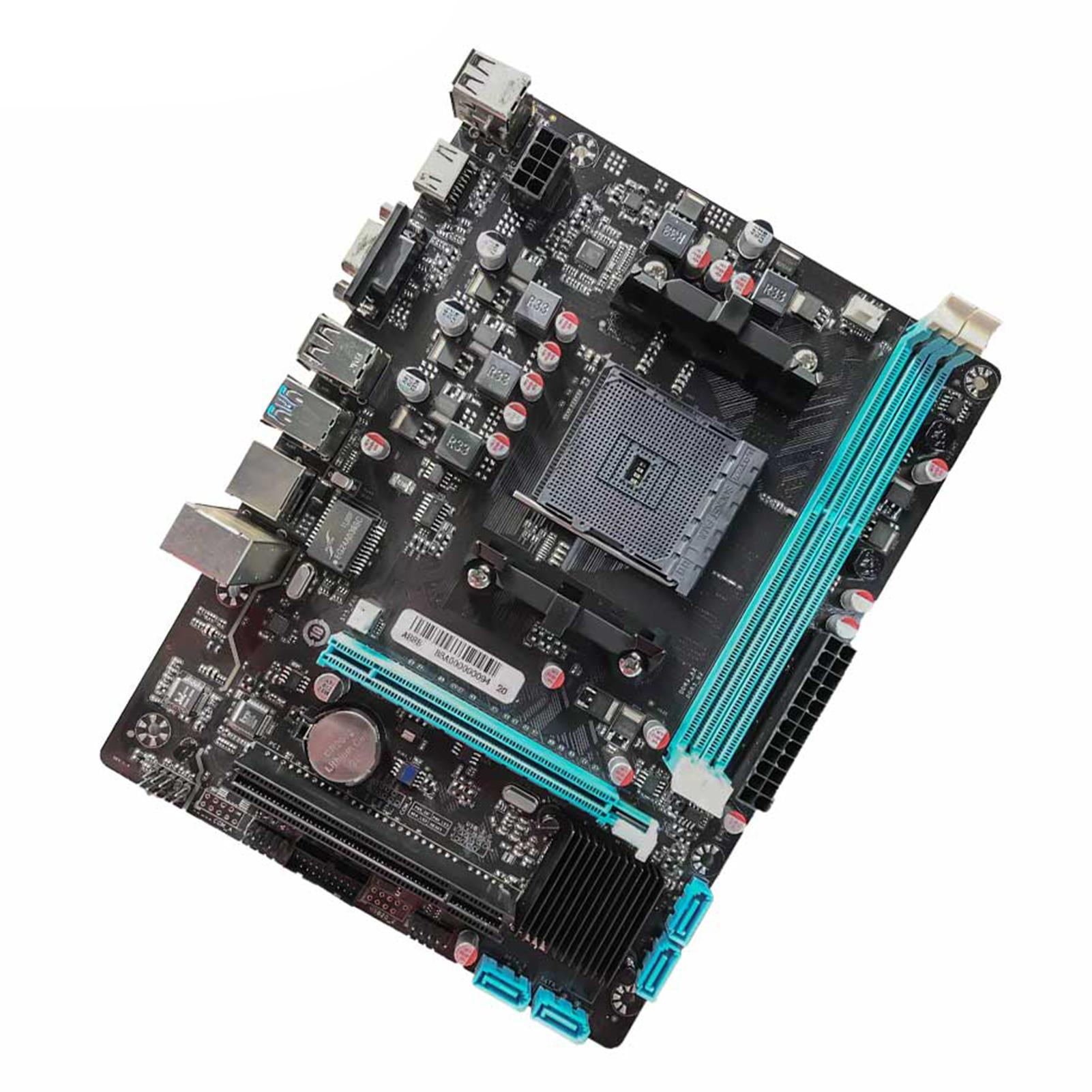Материнська плата комп’ютера ЦП LGA904 Підтримує процесори серій FM2, FM2+ Підтримує до 16G чорний
Материнська плата комп’ютера ЦП LGA904 Підтримує процесори серій FM2, FM2+ Підтримує до 16G чорний