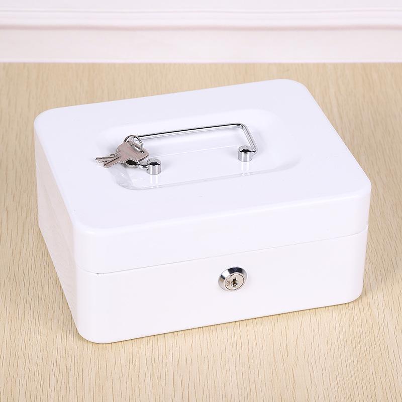 Fireproof Iron Document Box with Key Lock, Medium Size білий
Fireproof Iron Document Box with Key Lock, Medium Size білий