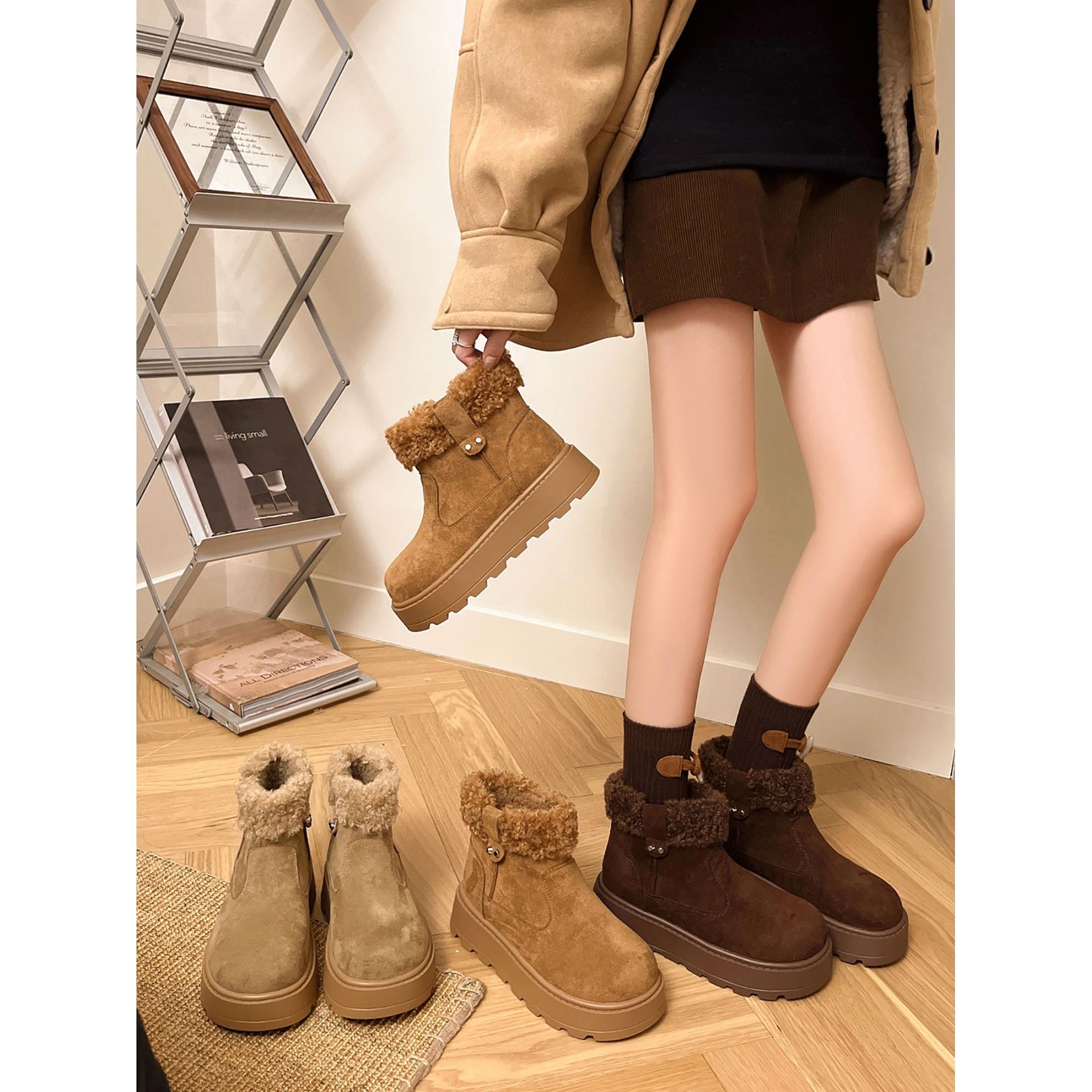 Brown retro Northeast thick-soled fluffy snow boots women s winter warm outer Birkenstock cotton shoes 40 хакі
Brown retro Northeast thick-soled fluffy snow boots women s winter warm outer Birkenstock cotton shoes 40 хакі