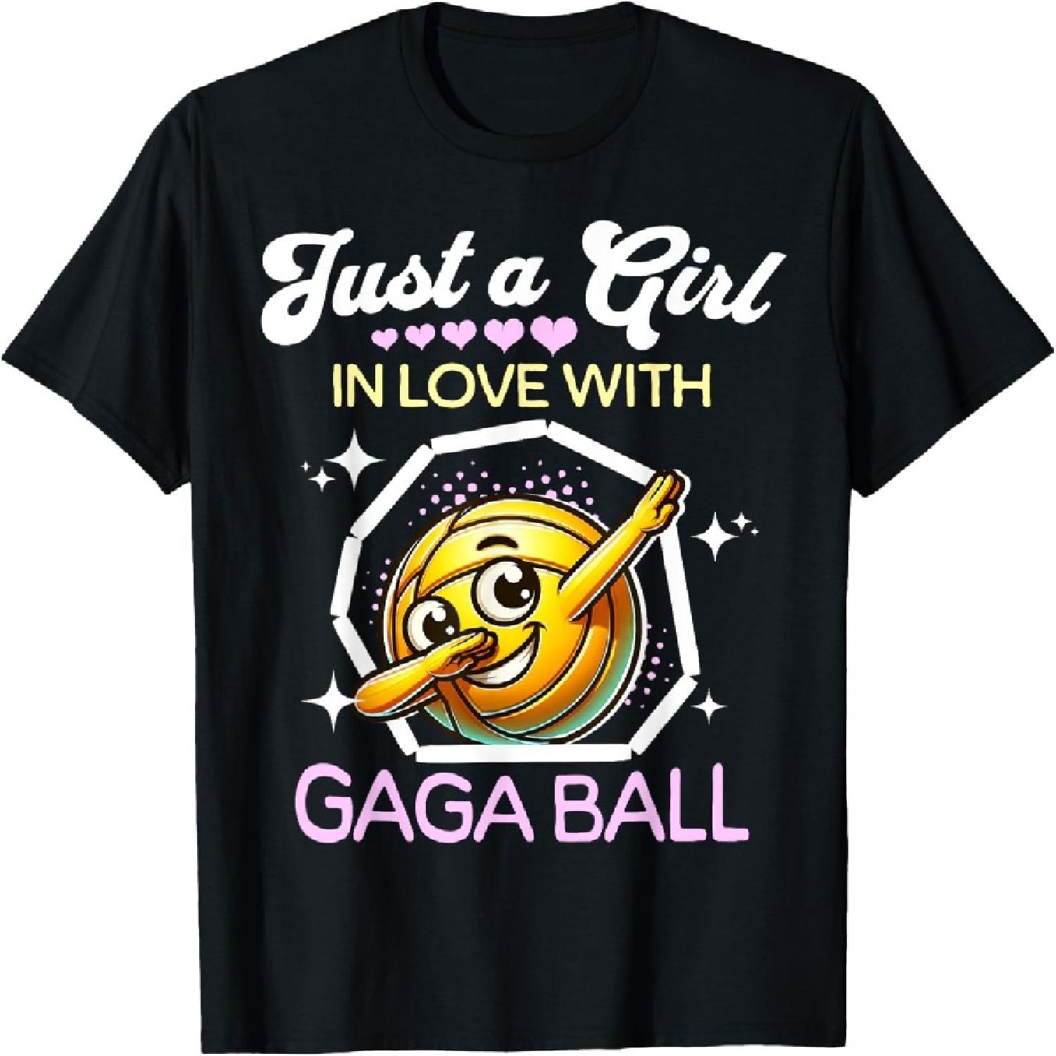Gaga Ball Pun Girl Loves Gaga Ball T-Shirt XXXXXL чорний
Gaga Ball Pun Girl Loves Gaga Ball T-Shirt XXXXXL чорний