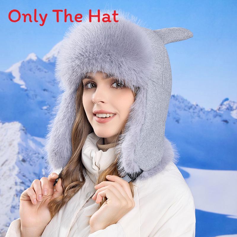 Winter Thickened Warm Fur Lined Lei Feng Hat With Ear Cover For Outdoor Cycling серый
Winter Thickened Warm Fur Lined Lei Feng Hat With Ear Cover For Outdoor Cycling серый