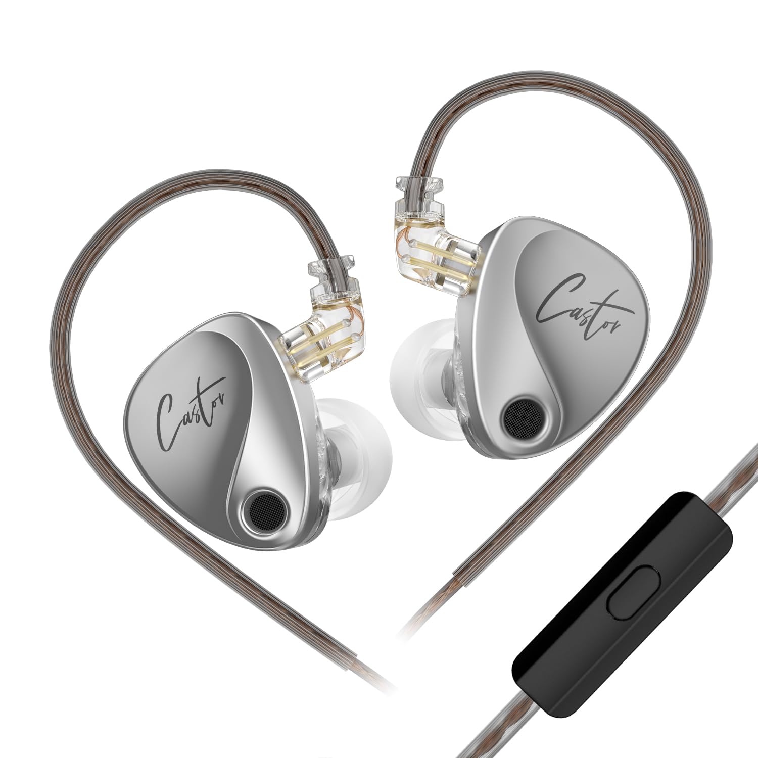 KZ Castor Canal Ear Deep Dual Dynamic Герметичные наушники для звука HIFI 2DD Настройка Совместимость с наушниками, Проводные, Тип, Крючок, Повторный кабель, Гибридный,
KZ Castor Canal Ear Deep Dual Dynamic Герметичные наушники для звука HIFI 2DD Настройка Совместимость с наушниками, Проводные, Тип, Крючок, Повторный кабель, Гибридный,