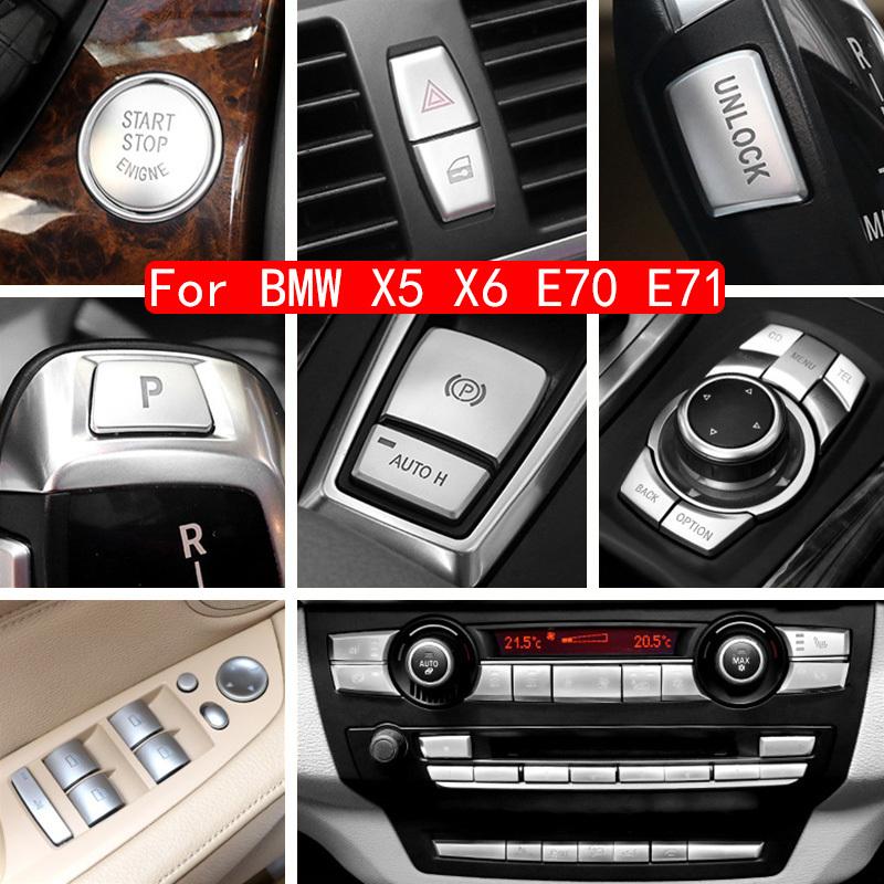 Для BMW X5 X6 E70 E71 07-13 хромированная панель переключения передач, передняя фара, переключатель запуска двигателя, стоп, центральная кнопка, накладка P Shift Button
Для BMW X5 X6 E70 E71 07-13 хромированная панель переключения передач, передняя фара, переключатель запуска двигателя, стоп, центральная кнопка, накладка P Shift Button