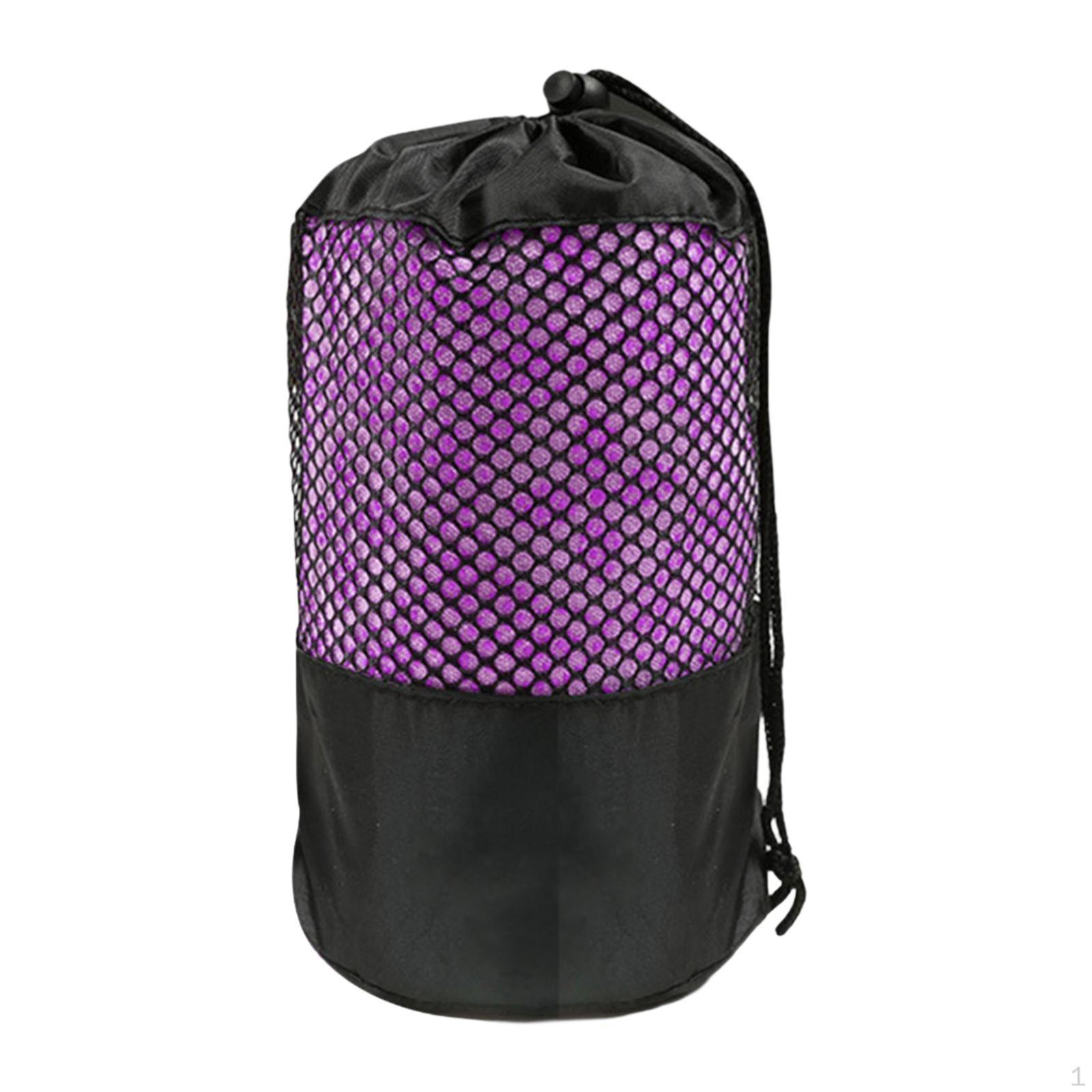 Mat Towel Non Slip Grip with Mesh Bag Equipment Soft Microfiber for Home Gym Training Workout фиолетовый
Mat Towel Non Slip Grip with Mesh Bag Equipment Soft Microfiber for Home Gym Training Workout фиолетовый