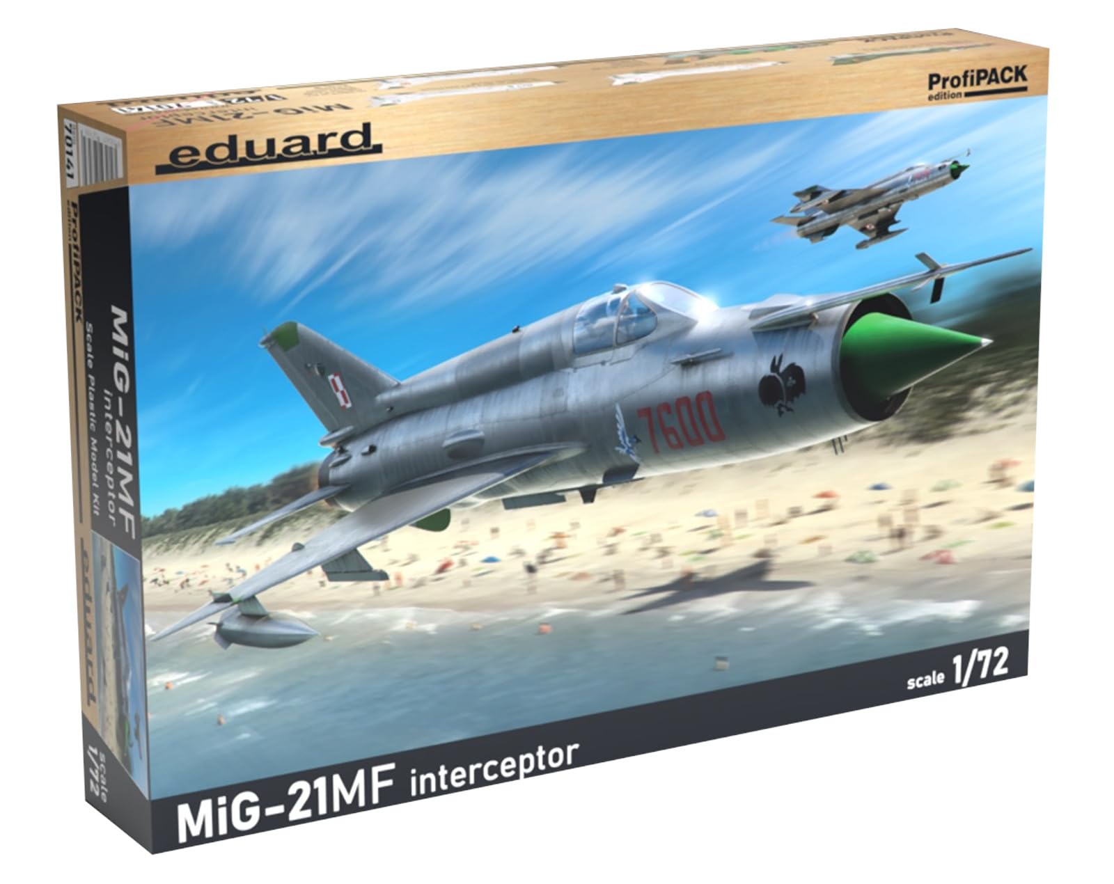 Eduard Profipack Plastic Model Kit EDU70141 1/72 MiG-21MF
Eduard Profipack Plastic Model Kit EDU70141 1/72 MiG-21MF